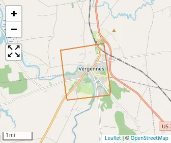 Area schools map