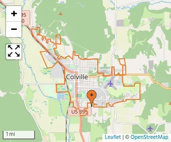 Area schools map