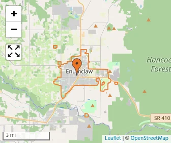 Area schools map