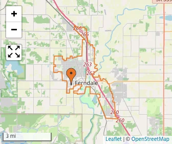 Area schools map