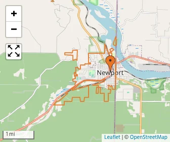Area schools map