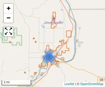 Area schools map