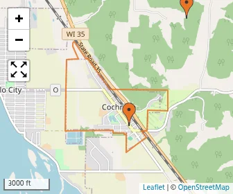 Area schools map