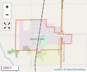 Area schools map