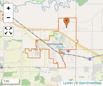 Area schools map