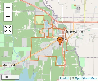 Area schools map