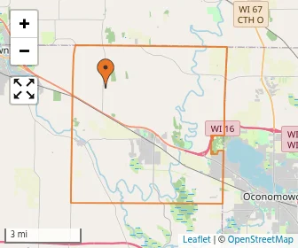 Area schools map