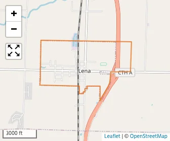 Area schools map