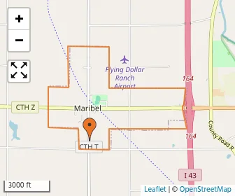 Area schools map