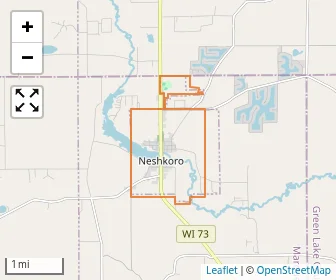 Area schools map
