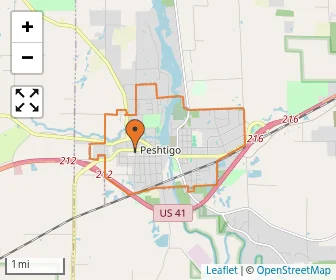 Area schools map