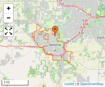 Area schools map